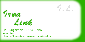 irma link business card